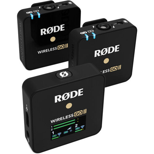 RODE Wireless GO II 2 Person Compact Digital Wireless Microphone