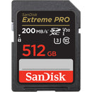 SanDisk 512GB Extreme PRO UHS-I SDXC Memory Card