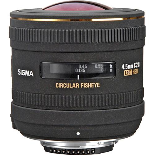 Sigma 4.5mm F2.8 EX DC Circular Fisheye HSM