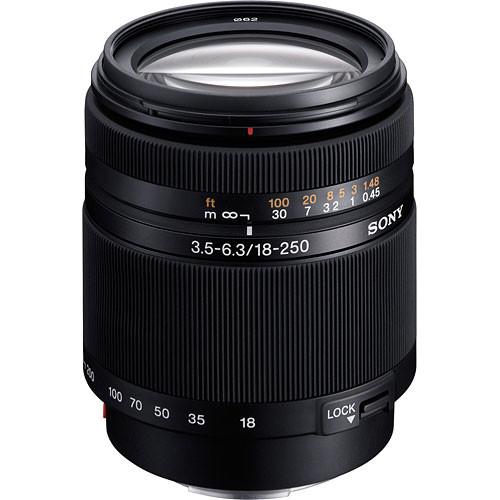 Sony DT 18-250mm f/3.5-6.3 High Magnification Zoom Lens