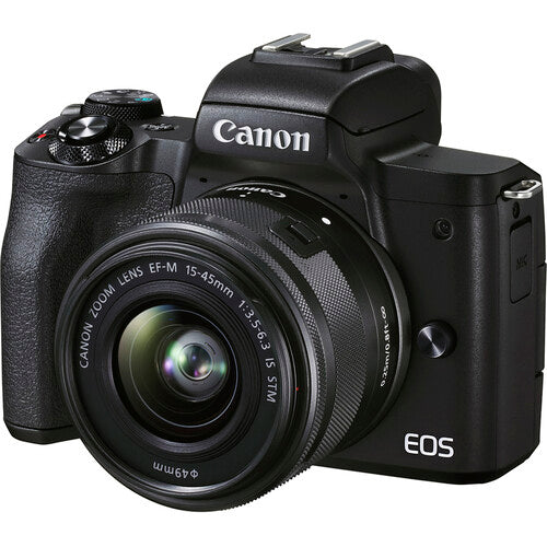 Canon EOS M50 Mark II  Digital Camera with 15-45mm Lens