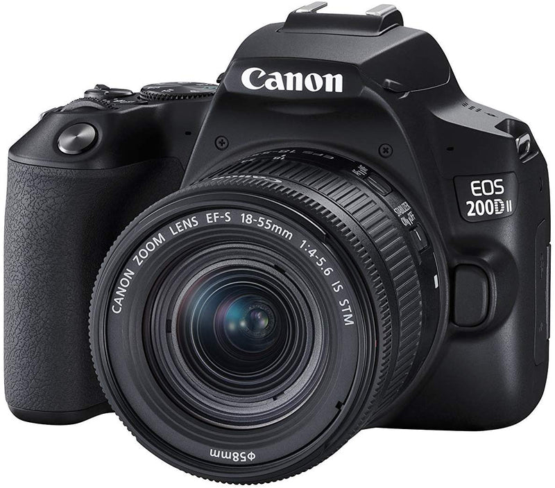Canon EOS 200D II with EF-S 18-55mm f/4-5.6 IS STM Lens Kit