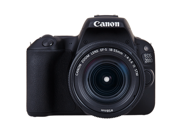 Canon EOS 200D with EF-S 18-55mm f/4-5.6 IS STM Lens Kit