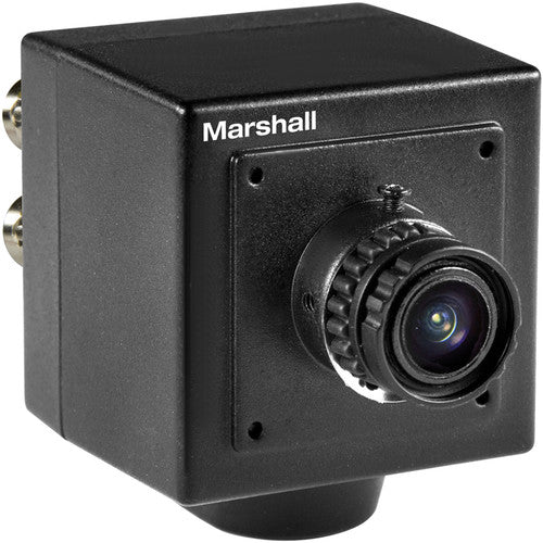 Marshall Electronics CV502-MB 2.5MP 3G-SDI Compact Broadcast Compatible Camera with 3.7mm Lens